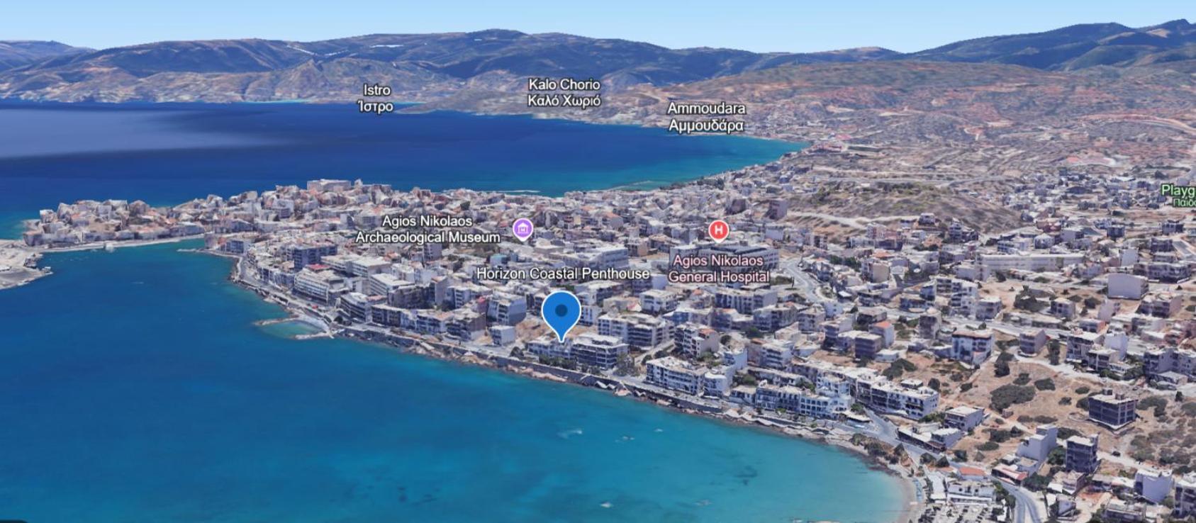 Horizon Central Apartment Amazing View Ágios Nikólaos Екстериор снимка